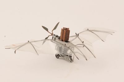 Foto Modello di aereo Clement Ader Eole Francia 1890 IGB-015167_20100201_002.jpg