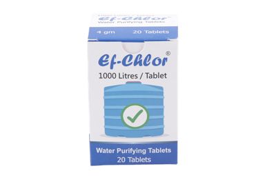 Confezione di El-Chlor, pastiglie cloranti e ossidanti per la depurazione dell'acqua da 4 gm IGB-21006-2