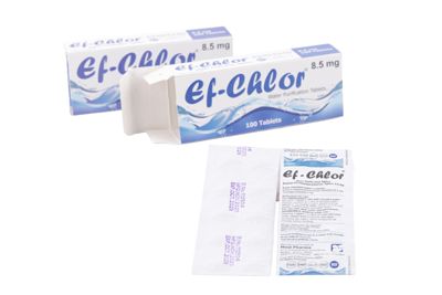 Foto Coppia di confezioni di El-Chlor, pastiglie cloranti e ossidanti per la depurazione dell'acqua da 8,5 mg IGB-021006-3_20260624_015.JPG