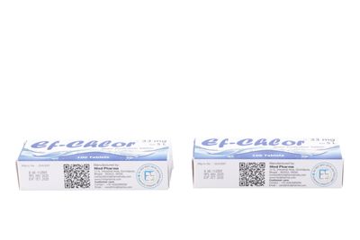Foto Coppia di confezioni di El-Chlor, pastiglie cloranti e ossidanti per la depurazione dell'acqua da 33 mg IGB-021006-4_20260624_011.JPG