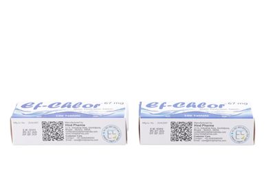 Foto Coppia di confezioni di El-Chlor, pastiglie cloranti e ossidanti per la depurazione dell'acqua da 67 mg IGB-021006-5_20260624_013.JPG