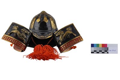 Foto Modellino di Elmo da Samurai in ghisa o acciaio IGB-015748_20251217_012.jpg