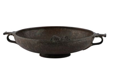 Foto Patera in bronzo in stile etrusco-romano raffigurante Minerva IGB-001273_20251217_001.jpg