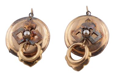 Coppia di orecchini in oro IGB-9588-2