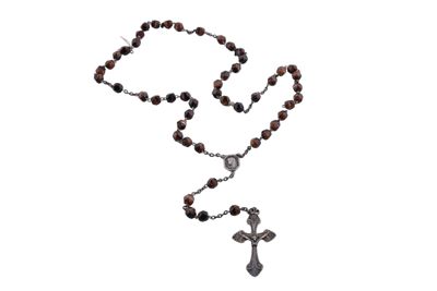 Rosario in argento e agate IGB-9594