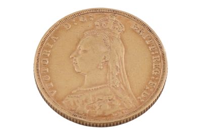 Sterlina d'oro con l'effige della Regina Vittoria IGB-9599