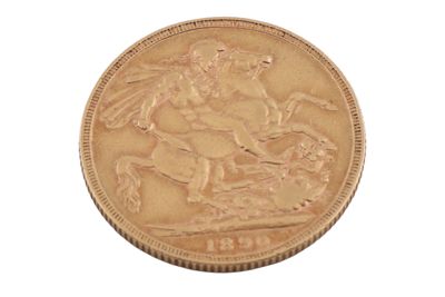 Foto Sterlina d'oro con l'effige della Regina Vittoria IGB-009599_20260610_003.JPG