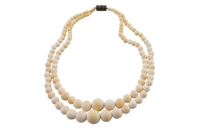 Foto Collana a doppio filo con perle in avorio IGB-009601_20260610_001.JPG