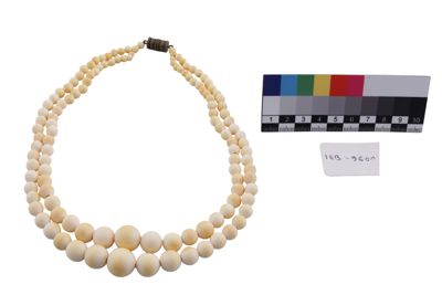Foto Collana a doppio filo con perle in avorio IGB-009601_20260610_004.JPG
