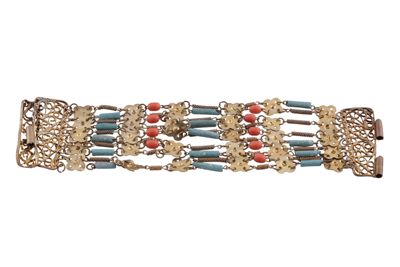 Foto Bracciale in oro filgranato con turchese e corallo IGB-009604_20260610_001.JPG