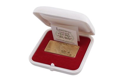 Foto Lingottino d'oro Euro UE IGB-009605_20260610_005.JPG