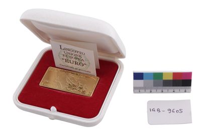Foto Lingottino d'oro Euro UE IGB-009605_20260610_006.JPG