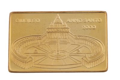 Foto Lingottino d'oro Giubileo 2000 IGB-009606_20260610_001.JPG