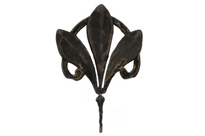 Esempio di smaltatura sull'argento, tonalità di verde IGB-15679-8