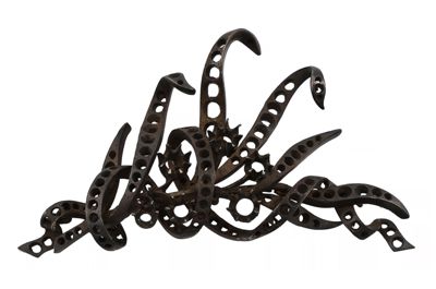 Oggetto in argento pronto per l'incasso delle pietre IGB-15684-2