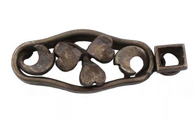 Oggetto in argento pronto per l'incasso delle pietre IGB-15684-8