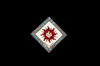 Foto Distintivo "Mostra di Leonardo e delle Invenzioni Italiane - Milano 1939" IGB-014737_20190109_001.jpg