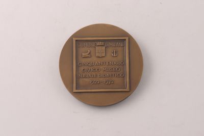 Foto Medaglia commemorativa del cinquantenario della fondazione del Civico Museo Navale Didattico IGB-014310_20091007_003.jpg