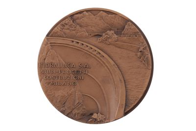 Foto Medaglia "Centrale di Meduno - Impianti idroelettrici sul T.Meduna - 1951" IGB-014324_20260625_003.JPG