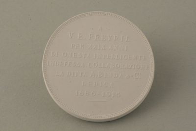 Foto Medaglia "La Ditta A. Binda & C. a V.E. Freyrie - Ambrogio Binda - 1915" IGB-014684_20091028_002.jpg