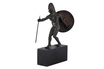 Foto Statuetta in bronzo in stile etrusco-romano con figura di guerriero IGB-001269_20251217_003.jpg