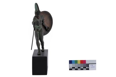 Foto Statuetta in bronzo in stile etrusco-romano con figura di guerriero IGB-001269_20251217_006.jpg