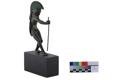 Foto Statuetta in bronzo in stile etrusco-romano con figura di guerriero IGB-001269_20251217_008.jpg