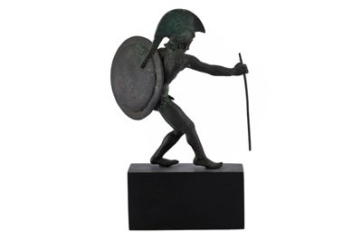 Foto Statuetta in bronzo in stile etrusco-romano con figura di guerriero IGB-001269_20251217_009.jpg