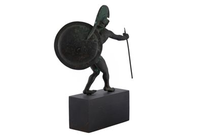 Foto Statuetta in bronzo in stile etrusco-romano con figura di guerriero IGB-001269_20251217_011.jpg