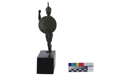 Foto Statuetta in bronzo in stile etrusco-romano con figura di guerriero IGB-001270_20251217_006.jpg