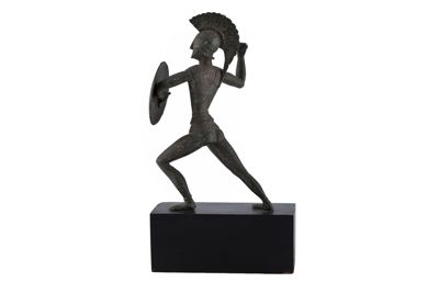 Foto Statuetta in bronzo in stile etrusco-romano con figura di guerriero IGB-001270_20251217_009.jpg