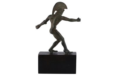Foto Statuetta in bronzo in stile etrusco-romano con figura di guerriero IGB-001271_20251217_009.jpg