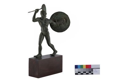 Foto Statuetta in bronzo in stile etrusco-romano con figura di guerriero IGB-001272_20251217_004.jpg