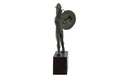 Foto Statuetta in bronzo in stile etrusco-romano con figura di guerriero IGB-001272_20251217_005.jpg