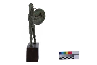 Foto Statuetta in bronzo in stile etrusco-romano con figura di guerriero IGB-001272_20251217_006.jpg