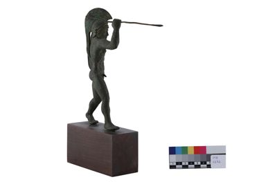 Foto Statuetta in bronzo in stile etrusco-romano con figura di guerriero IGB-001272_20251217_008.jpg