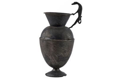 Vaso in argento in stile etrusco-neoattico IGB-1291