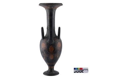 Foto Lekythos in terracotta con tre anse a figure rosse in stile etrusco-neoattico IGB-001306_20251217_010.jpg