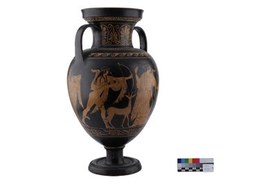 Foto Anfora in terracotta con due anse a figure rosse in stile etrusco-neoattico IGB-001325_20251217_008.jpg