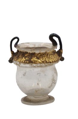 Foto Vasetto iridescente in vetro con manici colorati IGB-005310_20250613_004.JPG