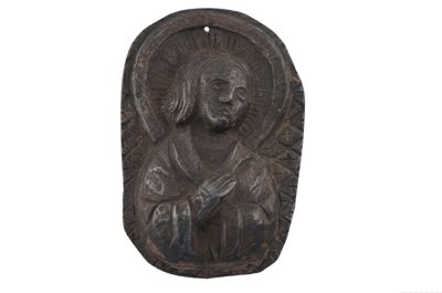 Borchia da messale con figura di santo IGB-5328-2