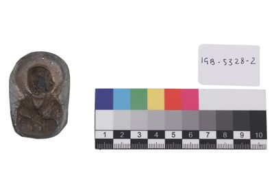 Foto Borchia da messale con figura di santo IGB-005328-2_20251001_004.JPG