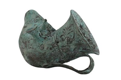 Foto Rython in rame inciso e terminante a forma di testa di bue IGB-010654_20251217_005.jpg