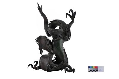 Foto Gruppo in bronzo raffigurante un drago e divinità IGB-001450_20251217_002.jpg