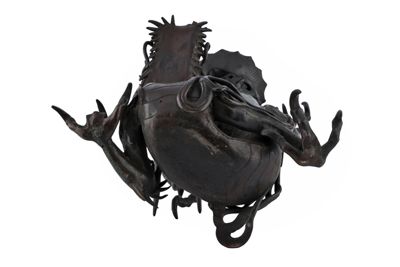 Foto Gruppo in bronzo raffigurante un drago e divinità IGB-001450_20251217_013.jpg