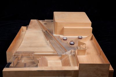 Foto Plastico del progetto di sviluppo dell'Ente (MNST), volumi interrati IGB-016403_20131128_002.jpg