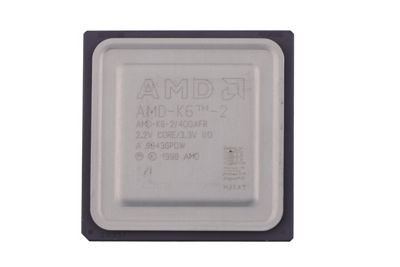 Microprocessore AMD K6-2, 400MHz, 250 nm IGB-15027-1
