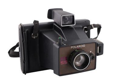Macchina fotografica istantanea Polaroid Type 100 EE55, Stati Uniti, 1976-1977 IGB-17414