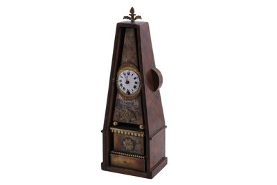 Orologio a pendolo stile Luigi XVI, inserito in cassa di legno IGB-3221