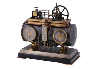 orologio da appoggio tipo rivoluzione industriale IGB-3222